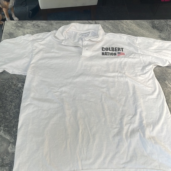Anvil | Shirts | Vintage Colbert Nation Polo Shirt Size Large | Poshmark
